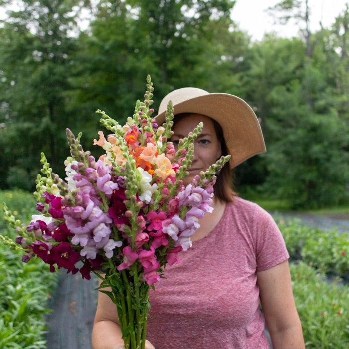 Aline Martel, founder of Floraline Farm